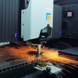 Laserschneiden von Blech