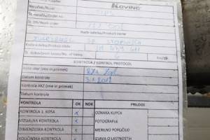 Dokumentation der Qualitätskontrolle (2)