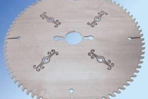 Ein Beispiel für das Laserschneiden