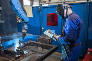 Roboterschweißprozess