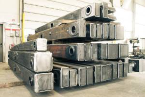 Teile der Metallkonstruktion (7)